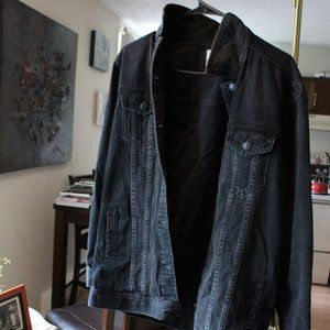 AMERICAN EAGLE | LONG LENGTH CLASSIC DENIM JACKET